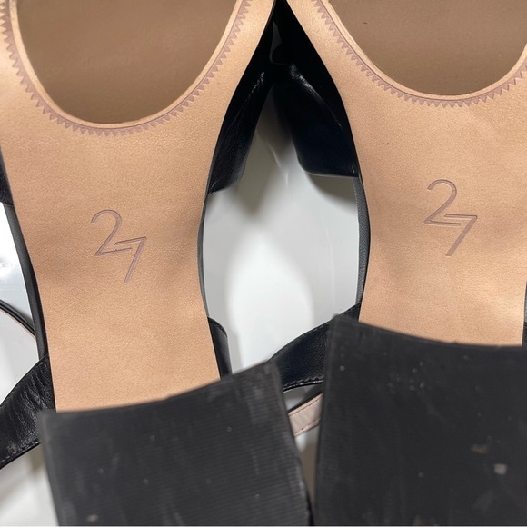27 EDIT Naturalizer Jennice Platform Sandal Size 9 in Black - Picture 13 of 14